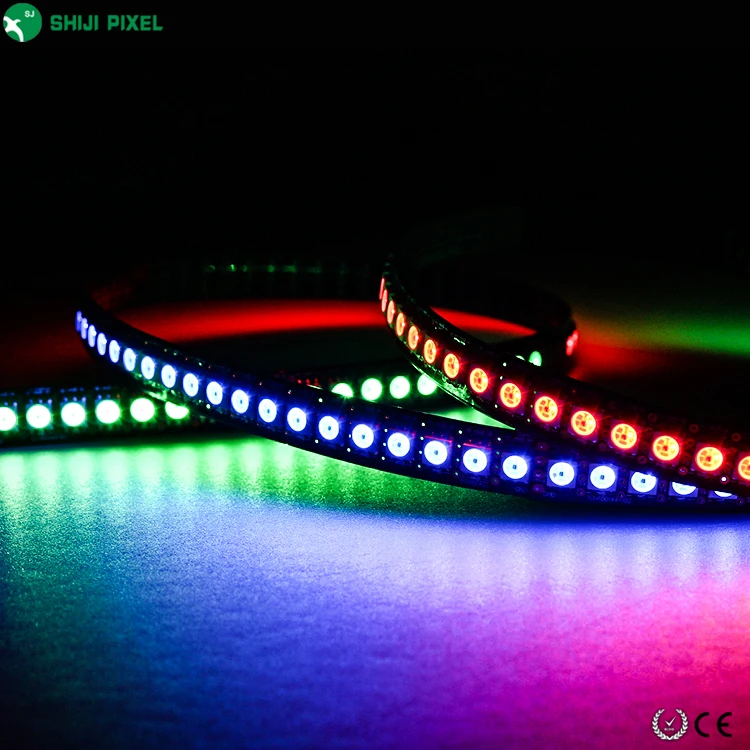 DC5V SK9822 RGB Pixel LED Addressable 144 LED 5050 SMD Flexible Light Strip