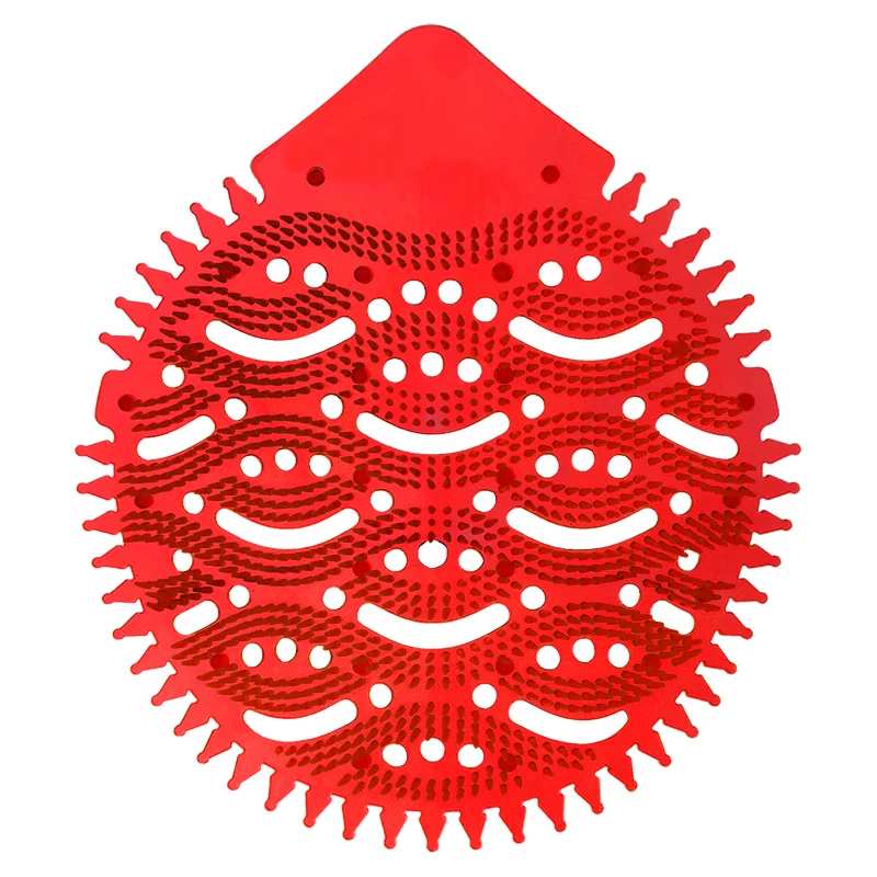 Eco-friendly EVA Wave Urinal Screen Mat with logo printed