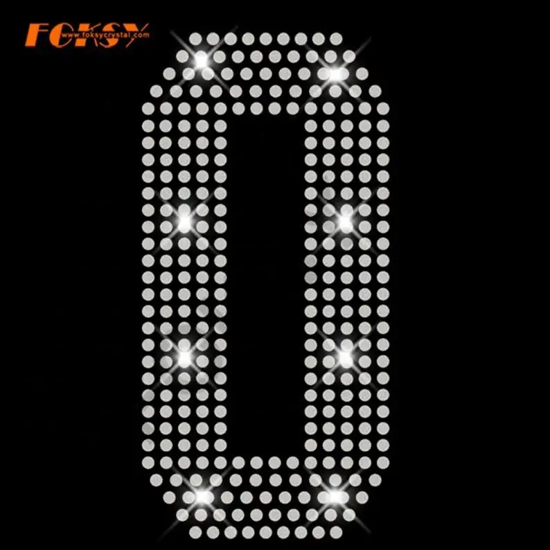 Crystal Hotfix Motif Car Sticker Design