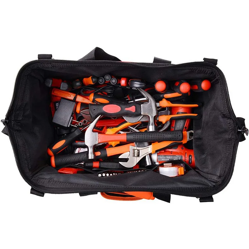 Heavy Duty Tool Storage Bag - Free Design, Wear-Resistant and Dirty Resistant