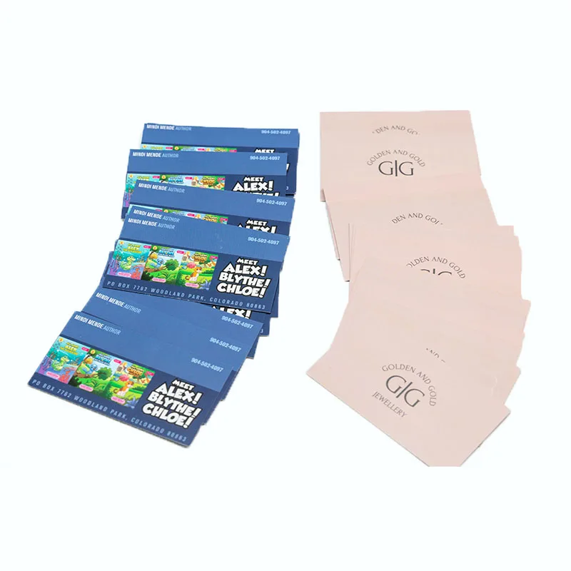 Custom Business Cards Printing Custom Design Art Paper  with Logo