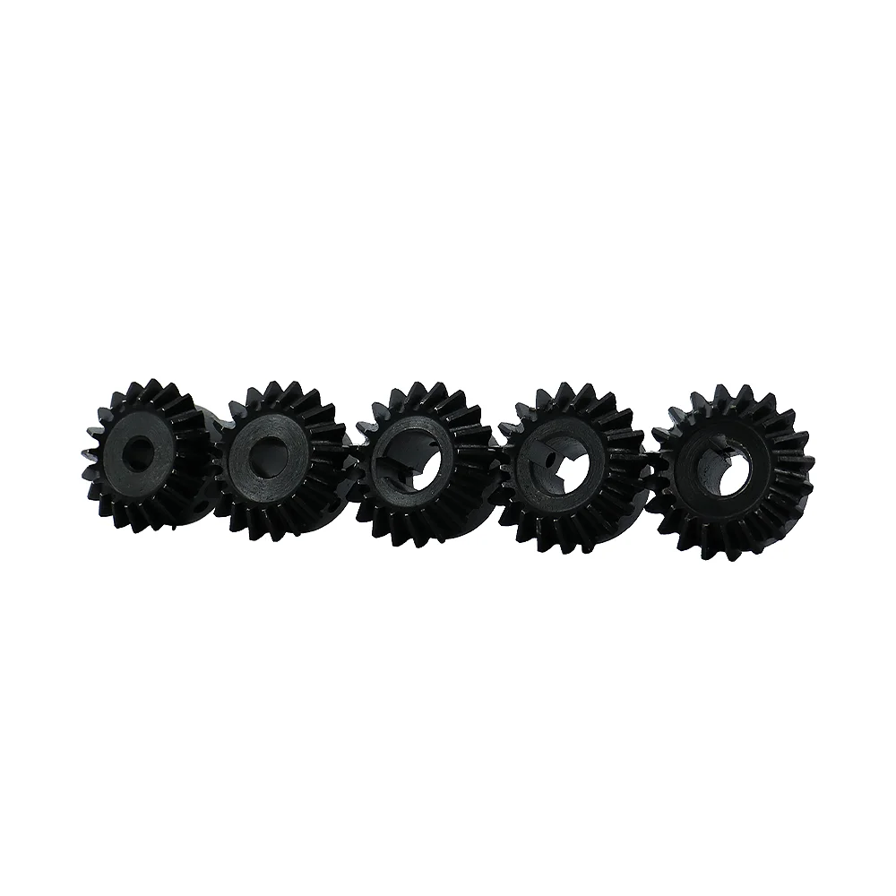 2 pcs Straight bevel gear 2 mod 20 teeth 90 degree bevel gear equal diameter bevel gear 1:1 speed ratio supports customization