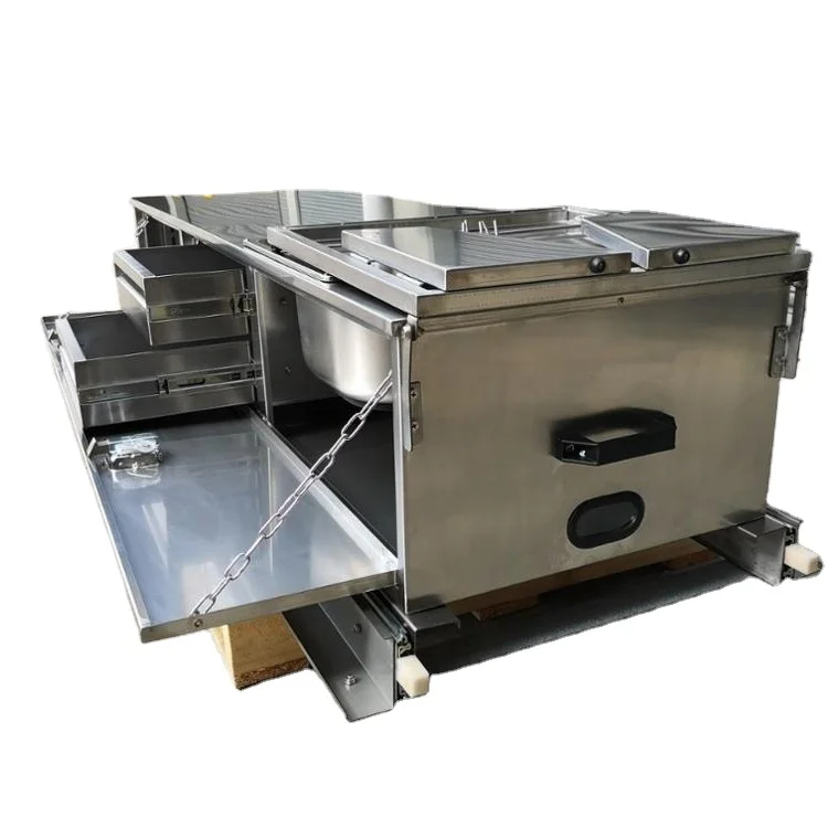 Высококачественный трейлер для кемпинга, выдвижная кухня