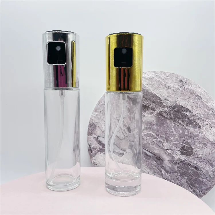 100ml Kitchen baking glass olive oil sprayer oil spray empty bottle cooking salad oil dispenser bottle