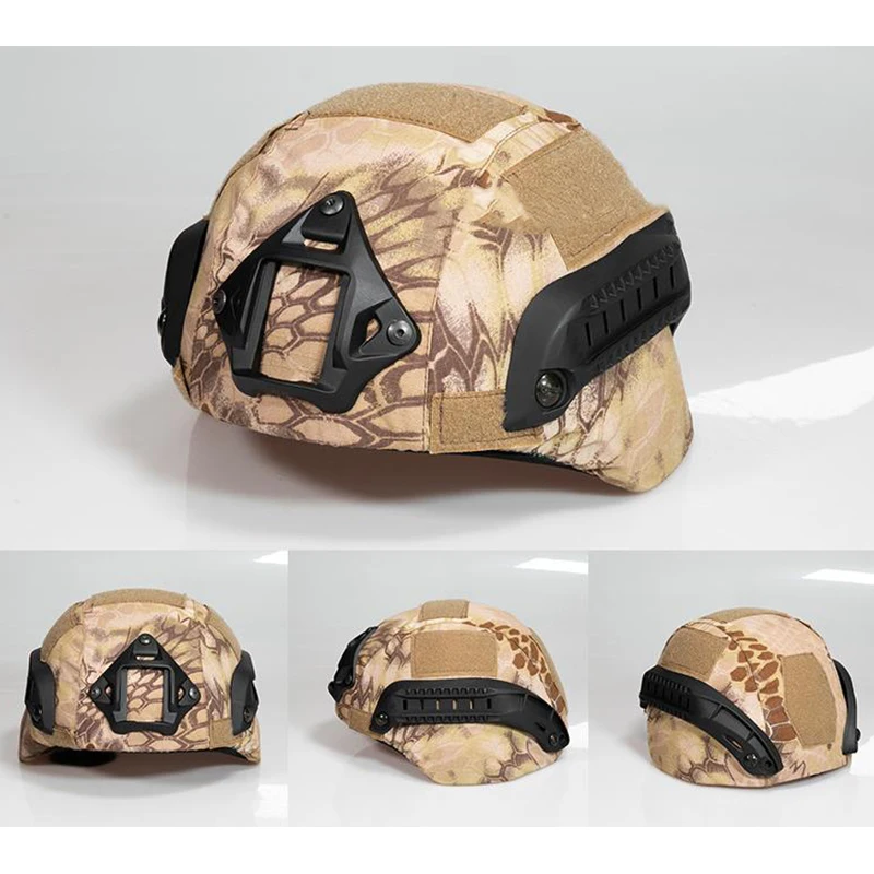 Tactical Helmet Cover Helmet Paintball Wargame Gear CS Helmet Cover Camouflage outdoor cover cloth Tactical Equipment
