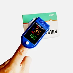 CE certified fingerclip oximete with the best fingertip  pulse oximete with four-color LED screen tube