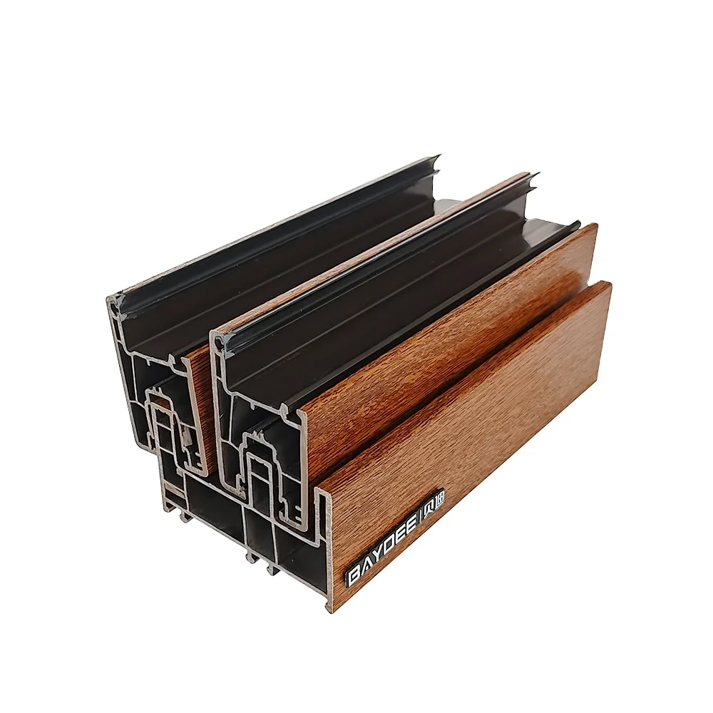 White UPVC Profiles Plastic Extrusion UPVC Door Window profile Frame