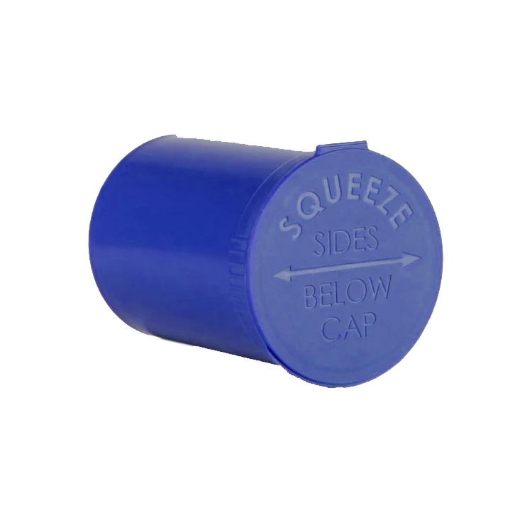 Pop Top Bottles 6dr 13dr 19dr 30dr 60dr Plastic Medical Vials with Custom color