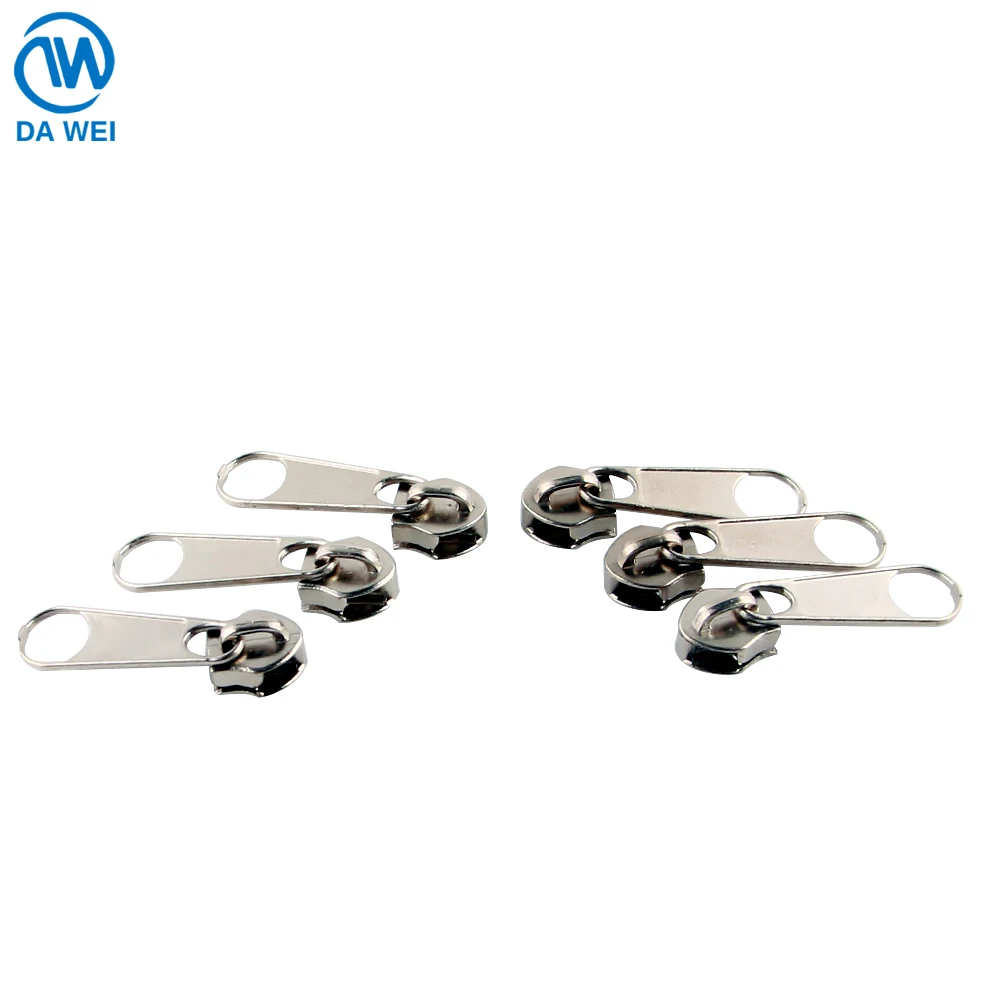 Застежка-молния из латуни и нейлоновой