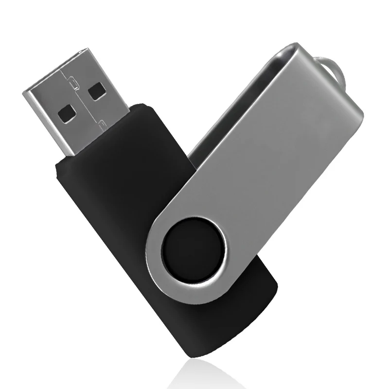 Meivui MV01 Swivel Metal USB 2.0 Flash Pen Drives 16GB 64GB Flash Memory Stick 32GB 128GB Flashdrive 16GB Pendrive USB Stick