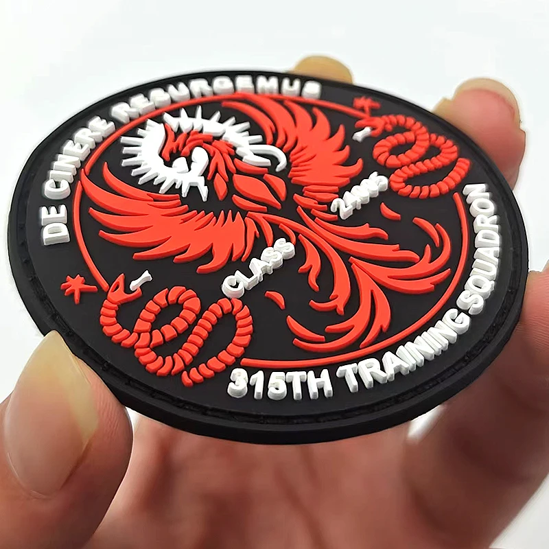 Hot Sale Manufacturer Custom Patches Sew On Soft Rubber Patch Personalized Designer Patches PVC Rubber