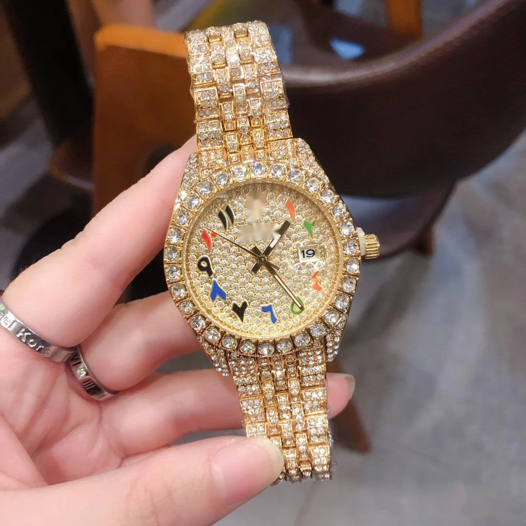 Mens Auto Nechanical Watches Transparent Watch Price Set Volet Boys White Big Dial Wrist Low Quality Gold Moon Rise