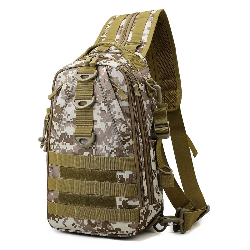 Yakeda multifunctional tactical messenger crossbody bag outdoor sport travel fishing waterpropof conceal tactical chest pack