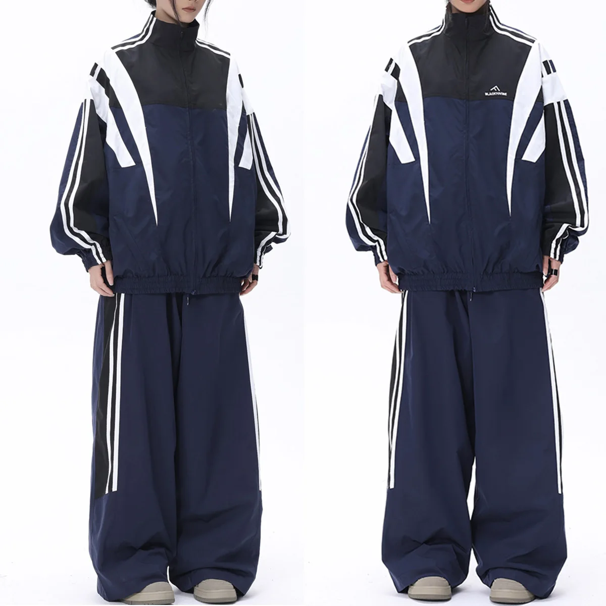 Unisex Outfit Sports Suits Workout Clothes Sport Suit Unisex Tracksuit Set Jackets and Trousers Functional Jacket