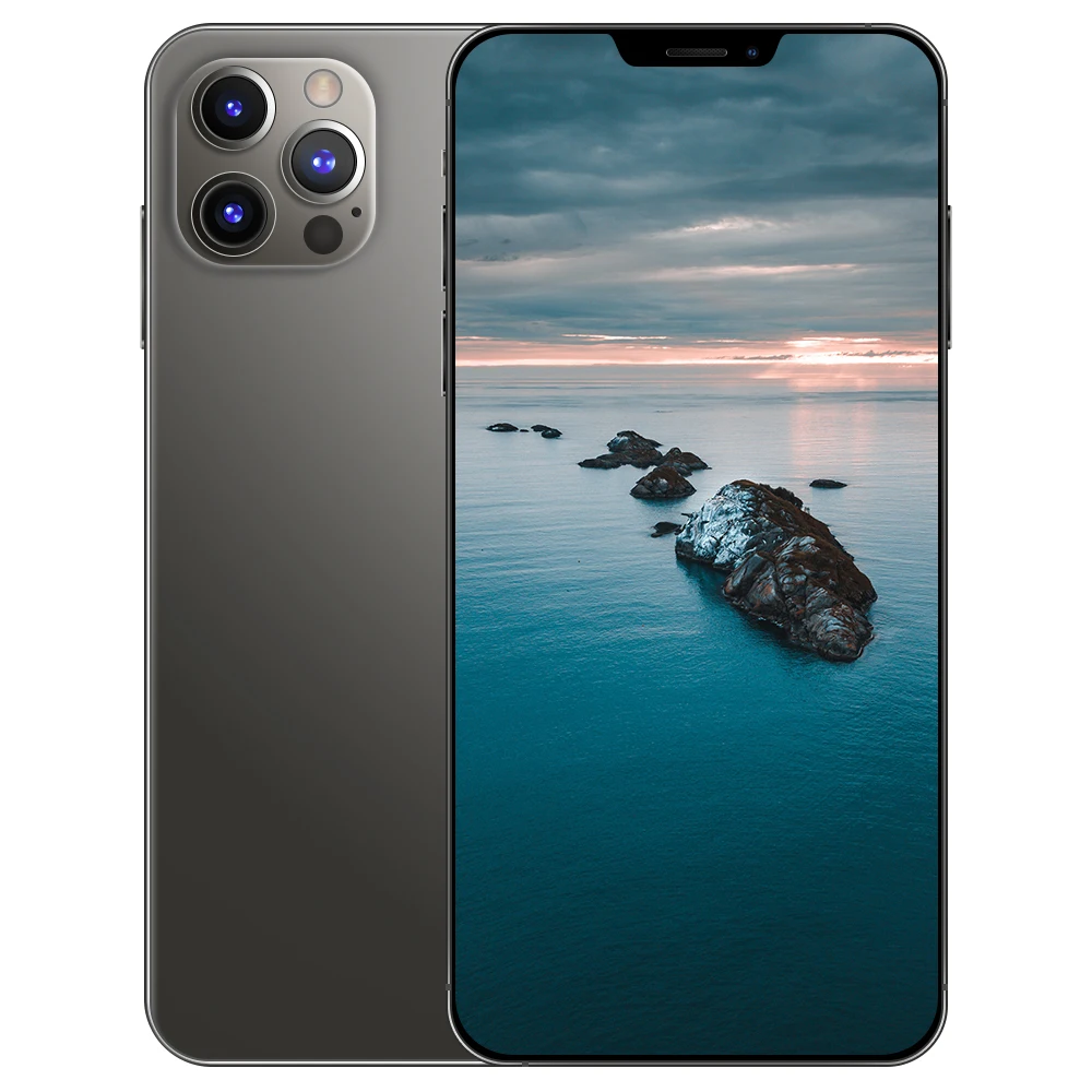 
Hot selling telephonecelulares i12 Pro Max 6.7-inch large screen 12+512GB Android 5g mobile phone 