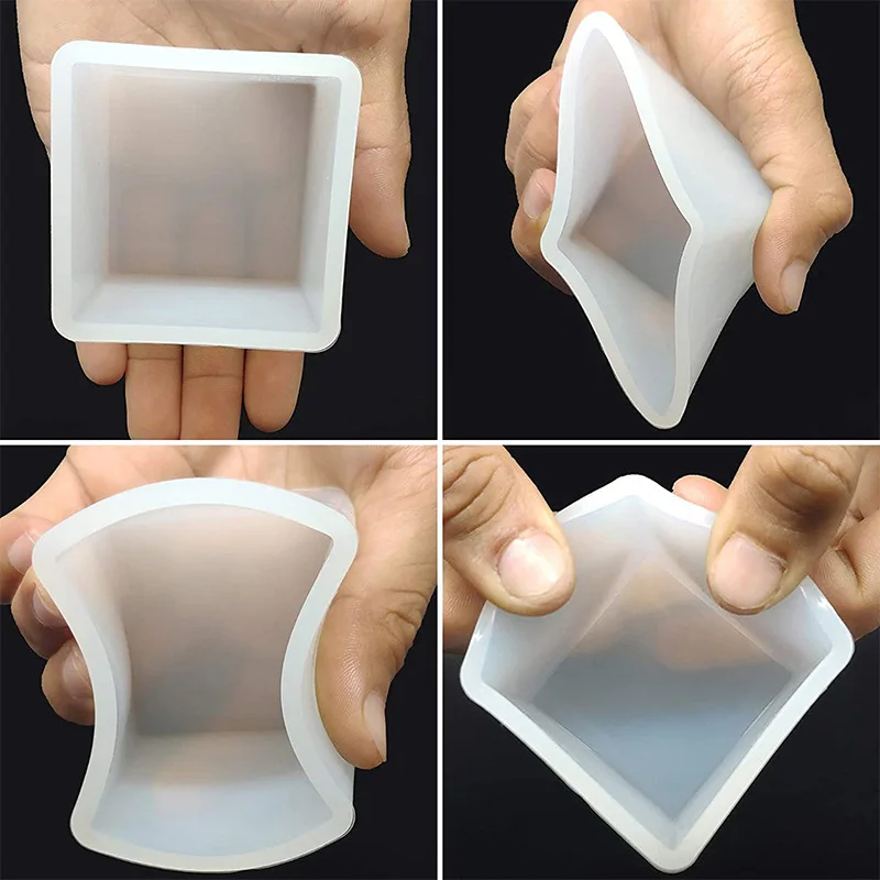 Manufacturer High Quality Resin Jewelry Moldes Silicona Para Resina Epoxi Resin Dried Flower Carton Silicone Molds Craft Moulds