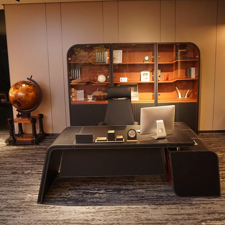 Современный офисный бизнес, маленький стол, роскошный директор, офисный стол для руководителя, офисный стол для руководителя