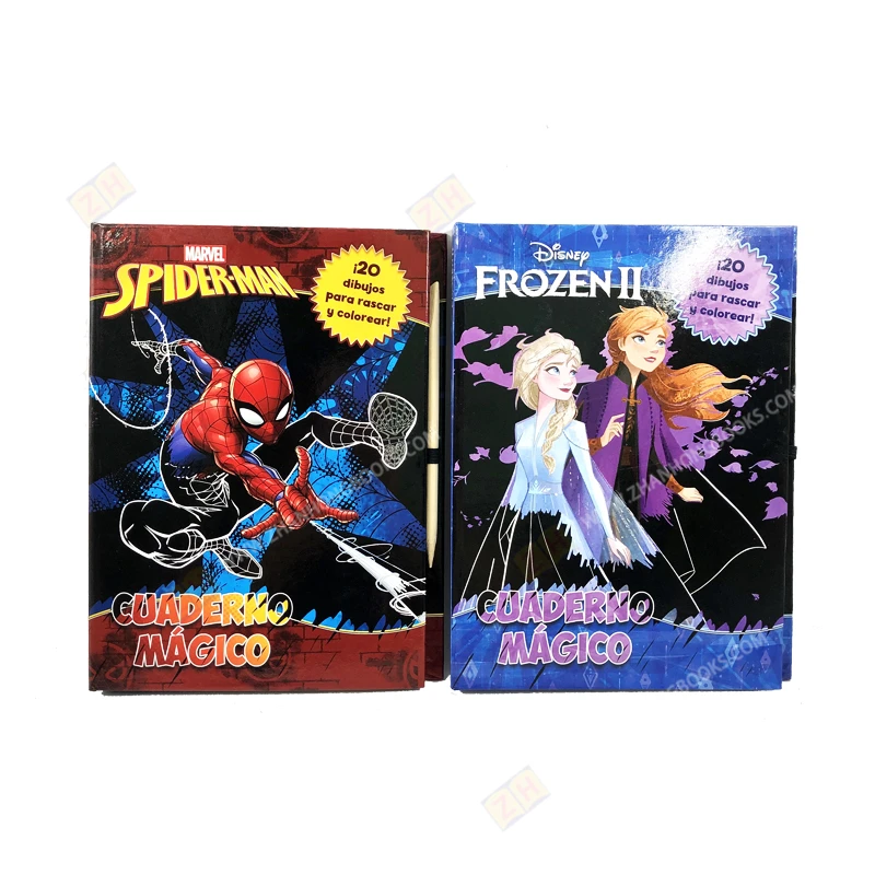 School kids baby board books drawing story educational hardcover cardboard book printing