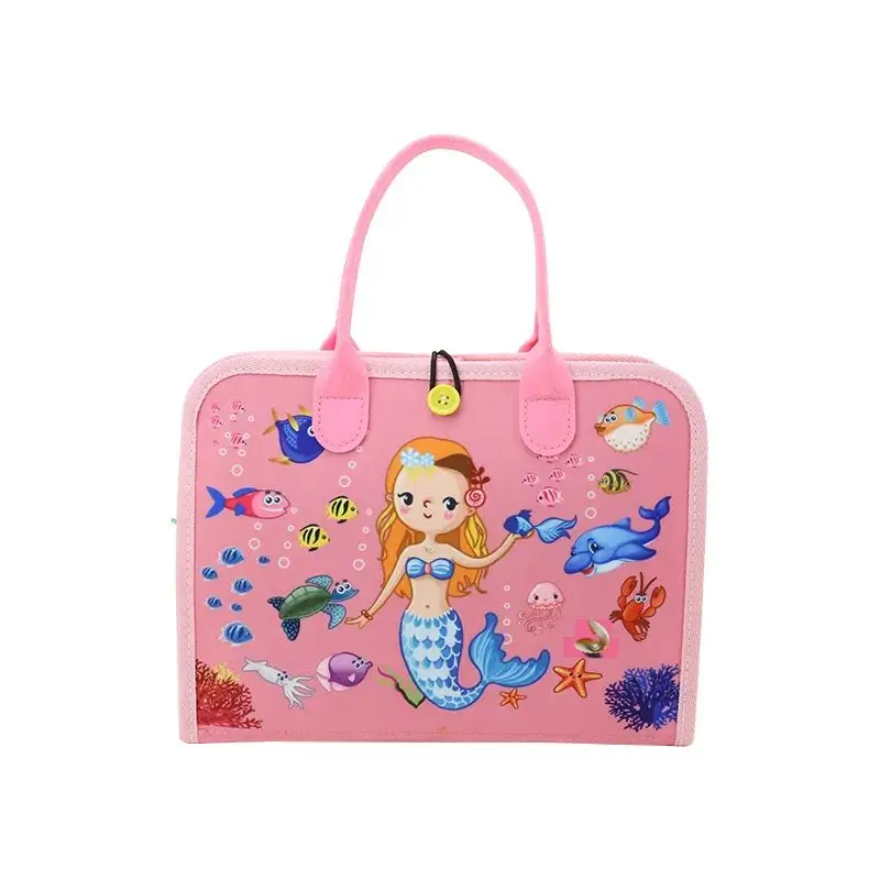 Custom Logo sensory books book activity for toddler educational montessori felt busy board toys