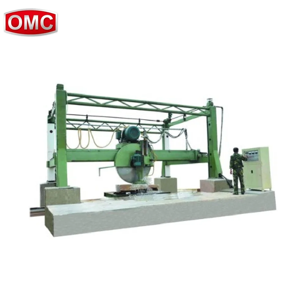 DPJ3500 Automatic Stone Cutting Machine Four-Stand Granite Limestone Block Vertical Horizontal Cutting Saw
