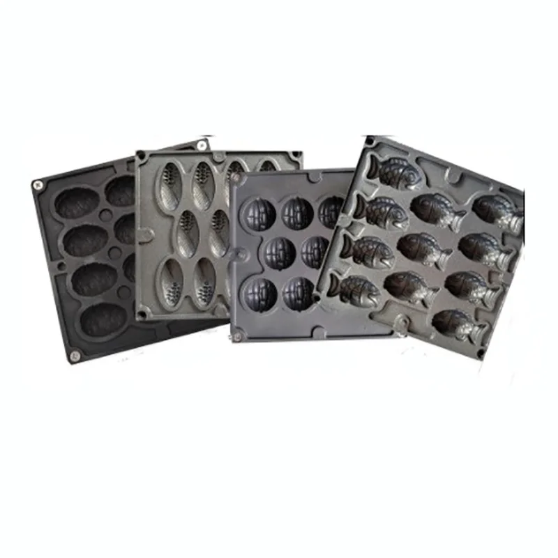 Fish Cake Baker Corn Shape Walnut Cake Maker Making Gas Bakery Machine