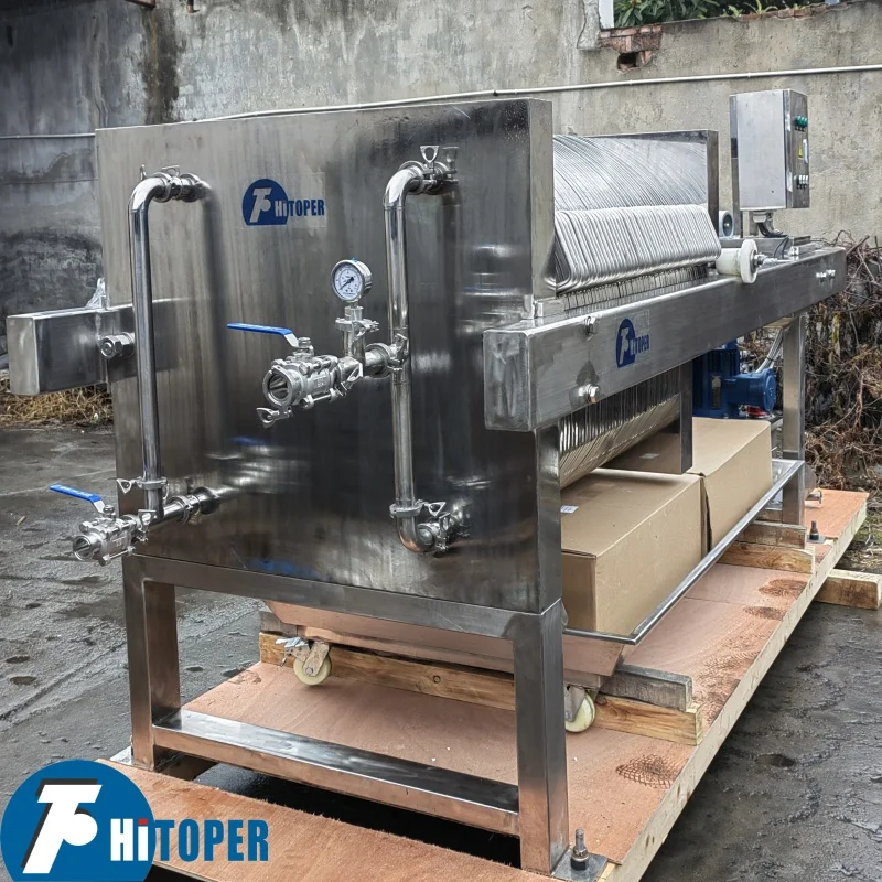 0.22um Membrane Syrup Filtration Full Stainless Steel Filter