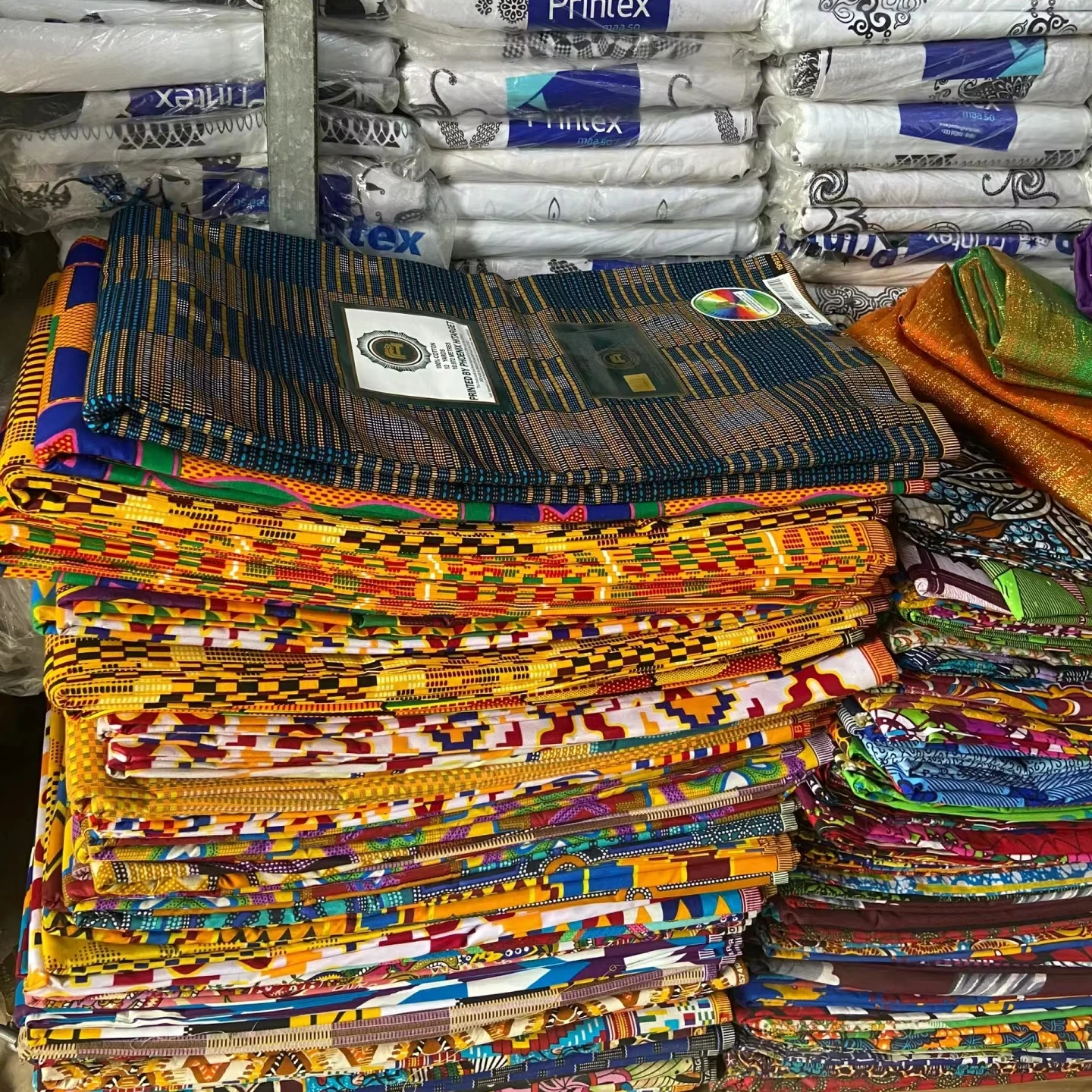 African Hitarget Loincloth 100% cotton Batik Printed Ankara Wax Fabrics For Dresses