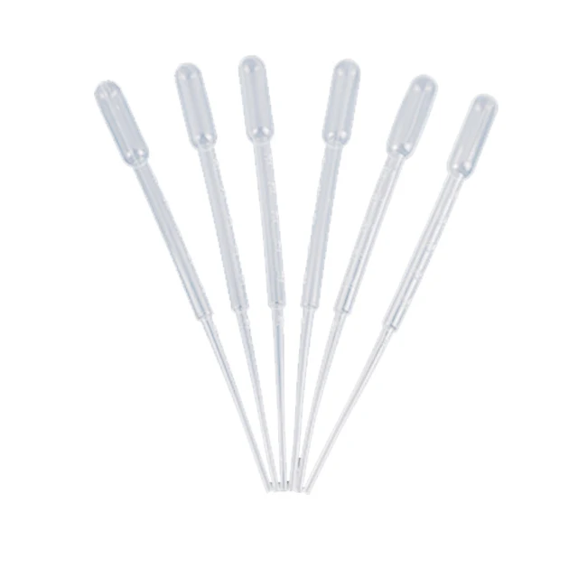 Disposable plastic dropper 1ml 3ml extended sterilization packaging Pasteur tube