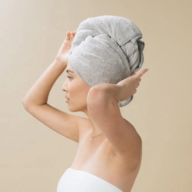 Amazon best seller DIY pano microfibra bamboo hair towel disposable hair salon towel hair salon towel