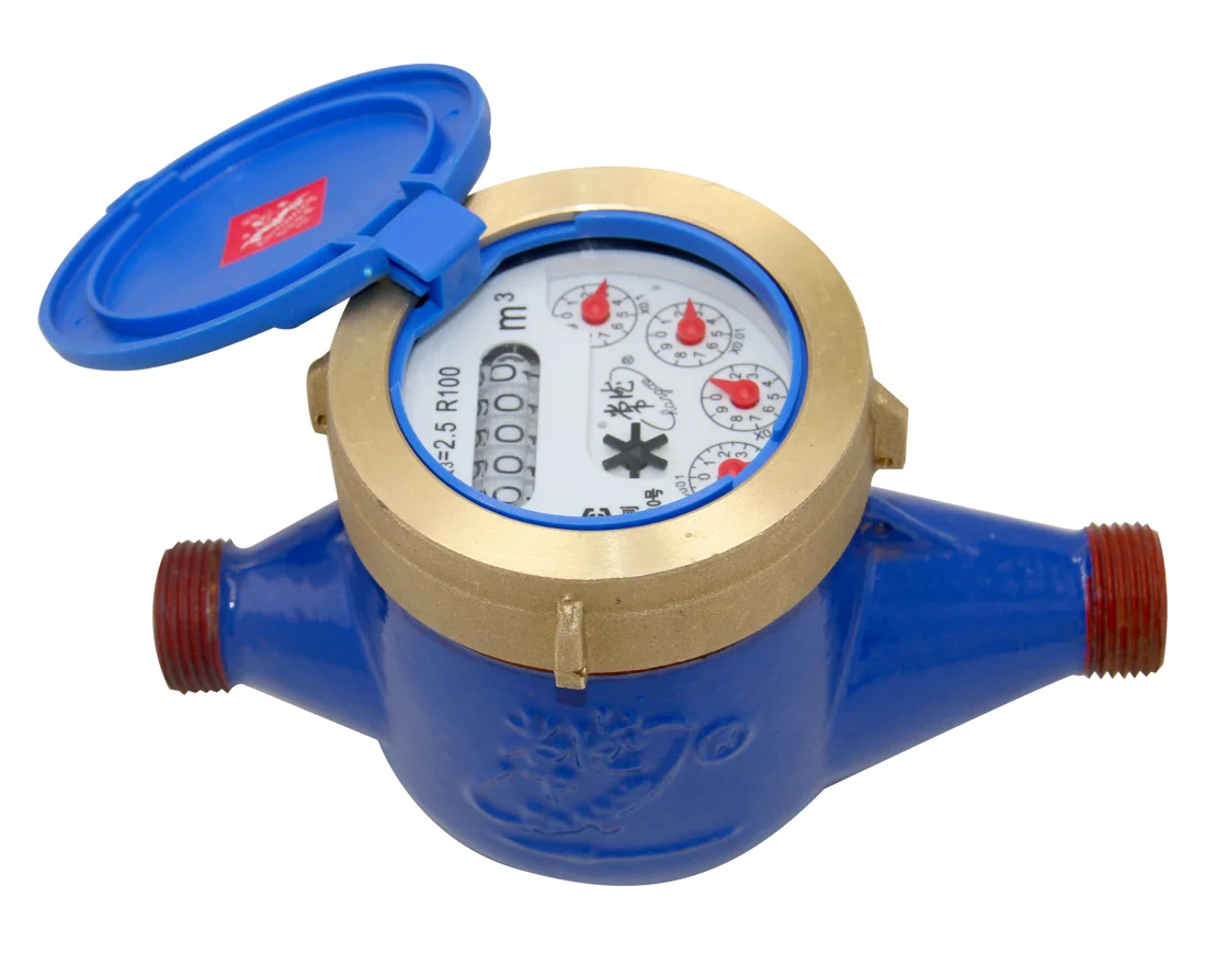 Механический расходомер воды Портативный счетчик класса C сделано в Китае