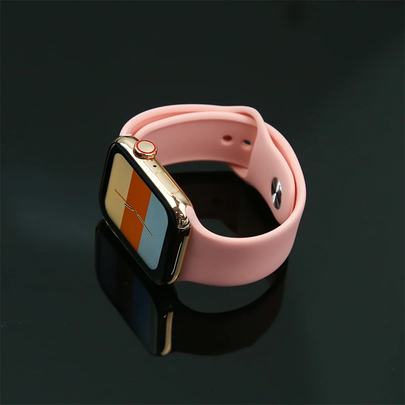
New Arrivals 2021 MC72 pro smart watch iwo series 6 reloj inteligentes blood pressure temperature smartwatch MC 72 