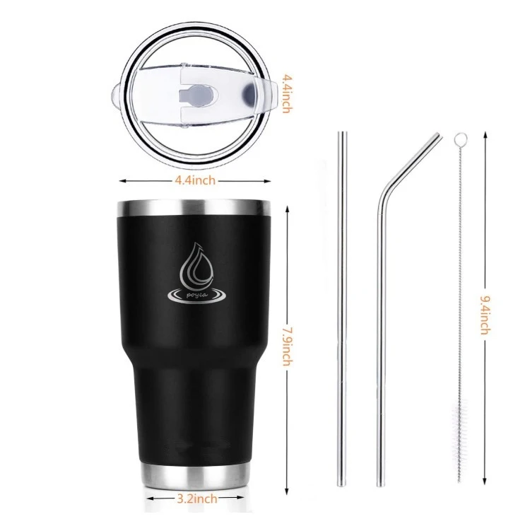 Factory Direct 30oz /20oz Vacuum Insulated Tumbler bottle 18/8 Stainless Steel tumbler