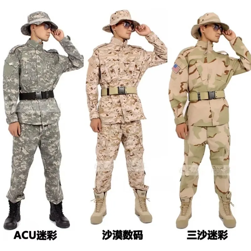 Loveslf Wholesale High Quality Training Clothing ODM Camouflage Uniform Clothing Digital Woodland Jungle Camo ACU Uniform