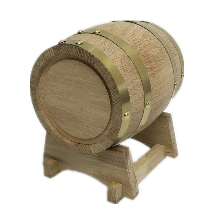 Custom logo solid oak wooden wine barrel for whiskey rum bourbon tequila beer wood barrel wine barrel