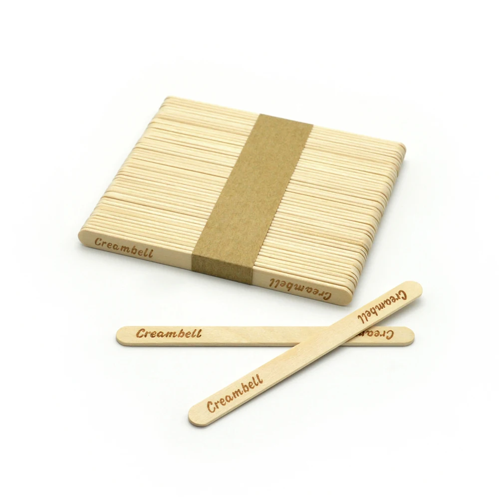 Birch Wooden Ice Cream Sticks Popsicle Sticks Candy Sticks