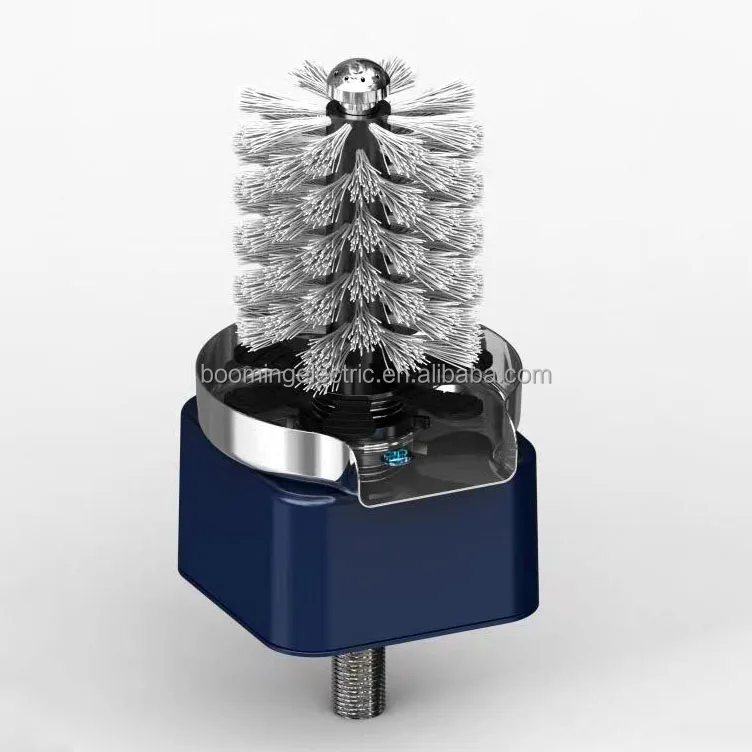 China New Design Electric Spin Scrubber Rechargeable Automatic 360 Cordless Shower Kitchen Bathroom Rotating Cleaning Brush