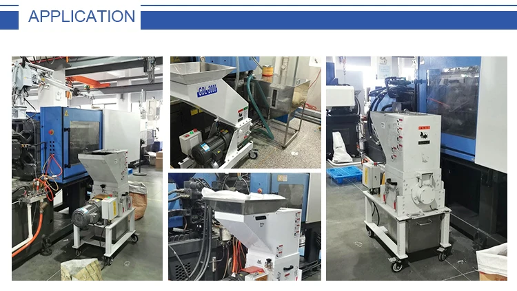 CE commercial electric automatic plastic recycling grinding mill machine manufacturer
