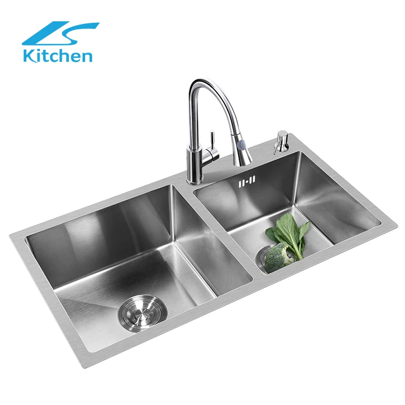 Liangshun european style smart double sink dishwasher stainless steel in sink dishwasher dishwasher