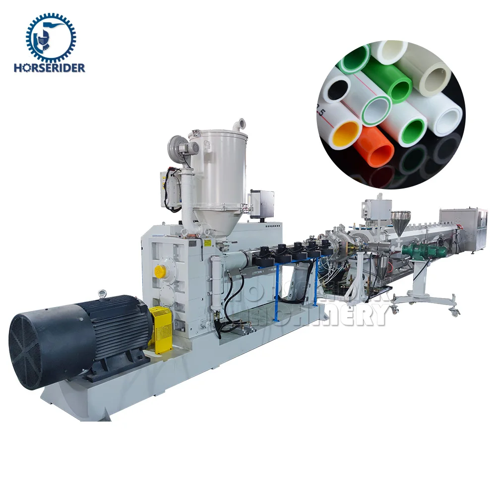 plastic pe pp pipe extruder making machine buy plastic hdpe pp ppr pipe making machine