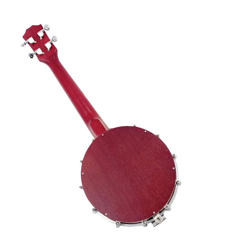 23-inch 4-string Banjo Wholesale Entry Level Western Ethnic Instruments Ukulele Plectrum Spotter