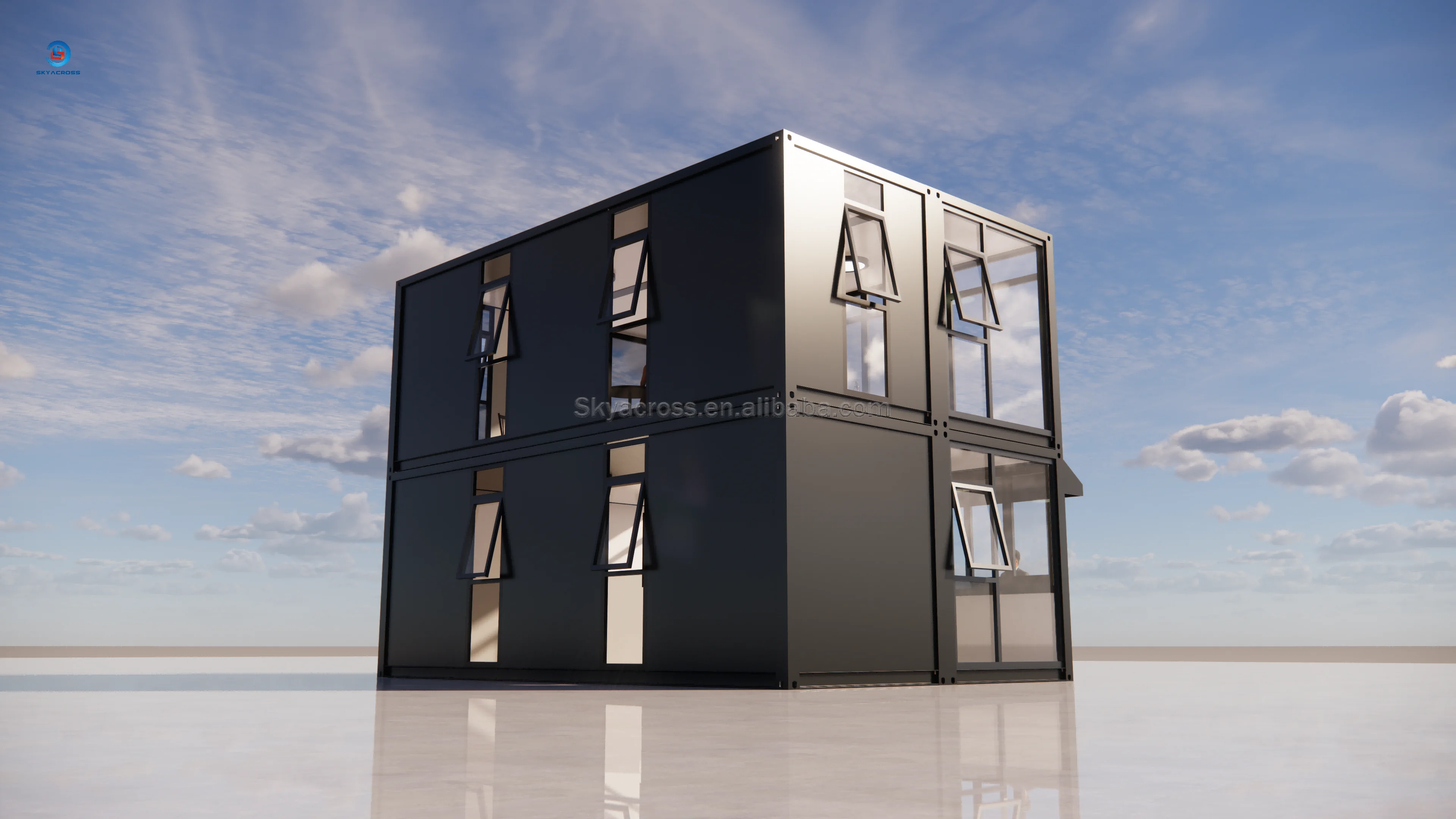 Supplier Prefab Container Cafe Home Coffee Shop Restaurant Fast Food Hospital Prefabricated House Kiosk For Shopping