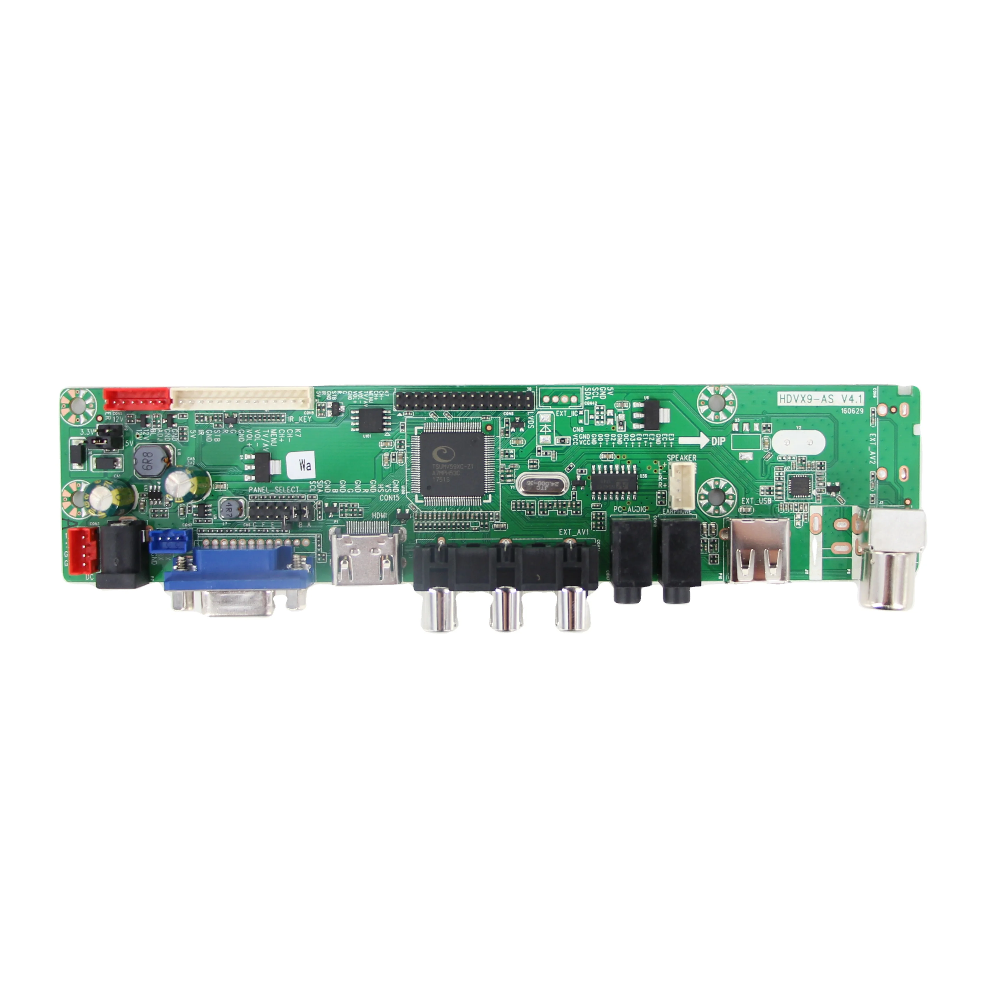 Factory  Supply New V59 ic Led TV Mainboard  V56ic  LED Television Card  For 14-32 inch LCD LED TV kit