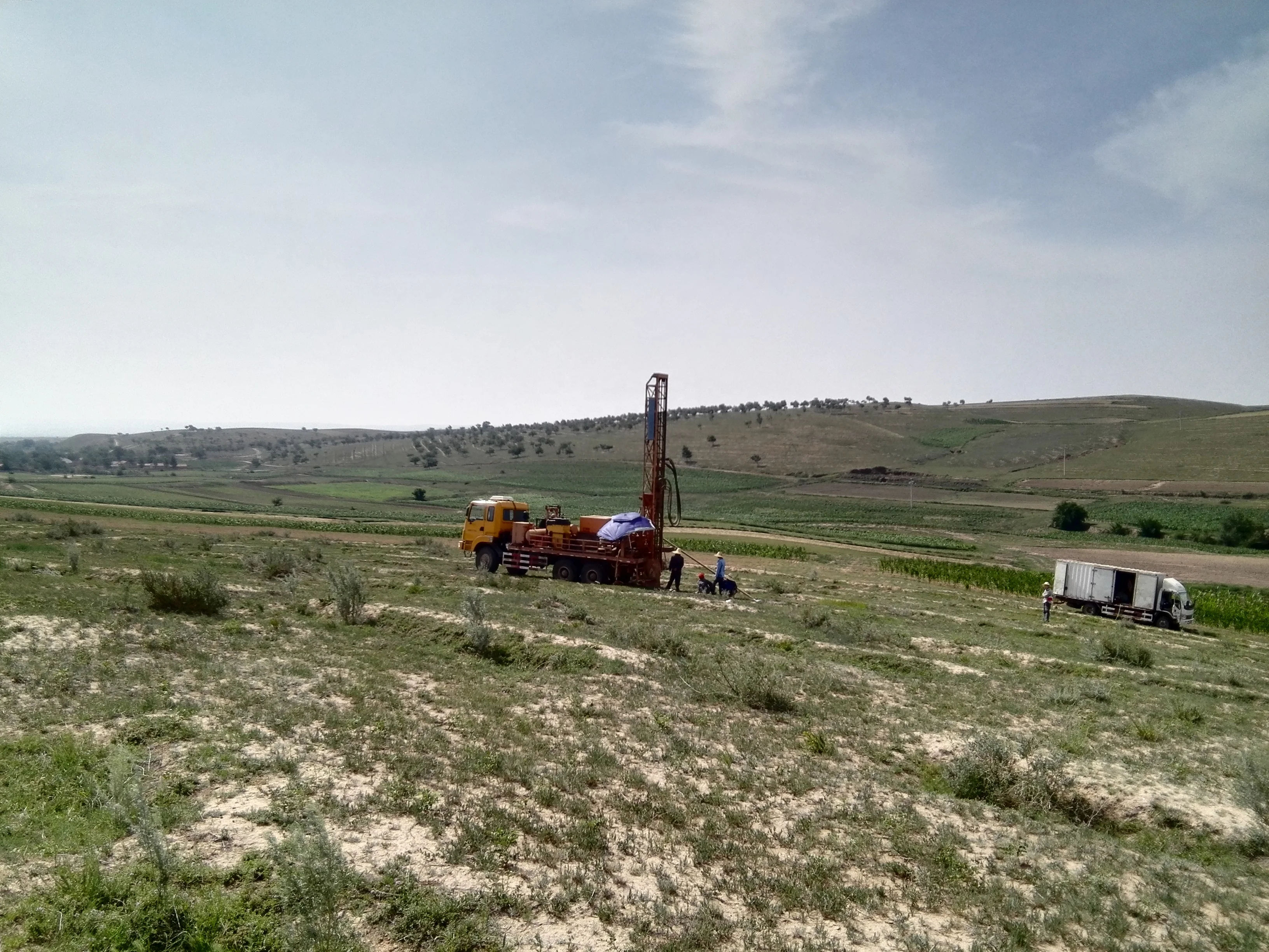 MY-150C Vehicle-mounted Air Circulation Drilling Rig