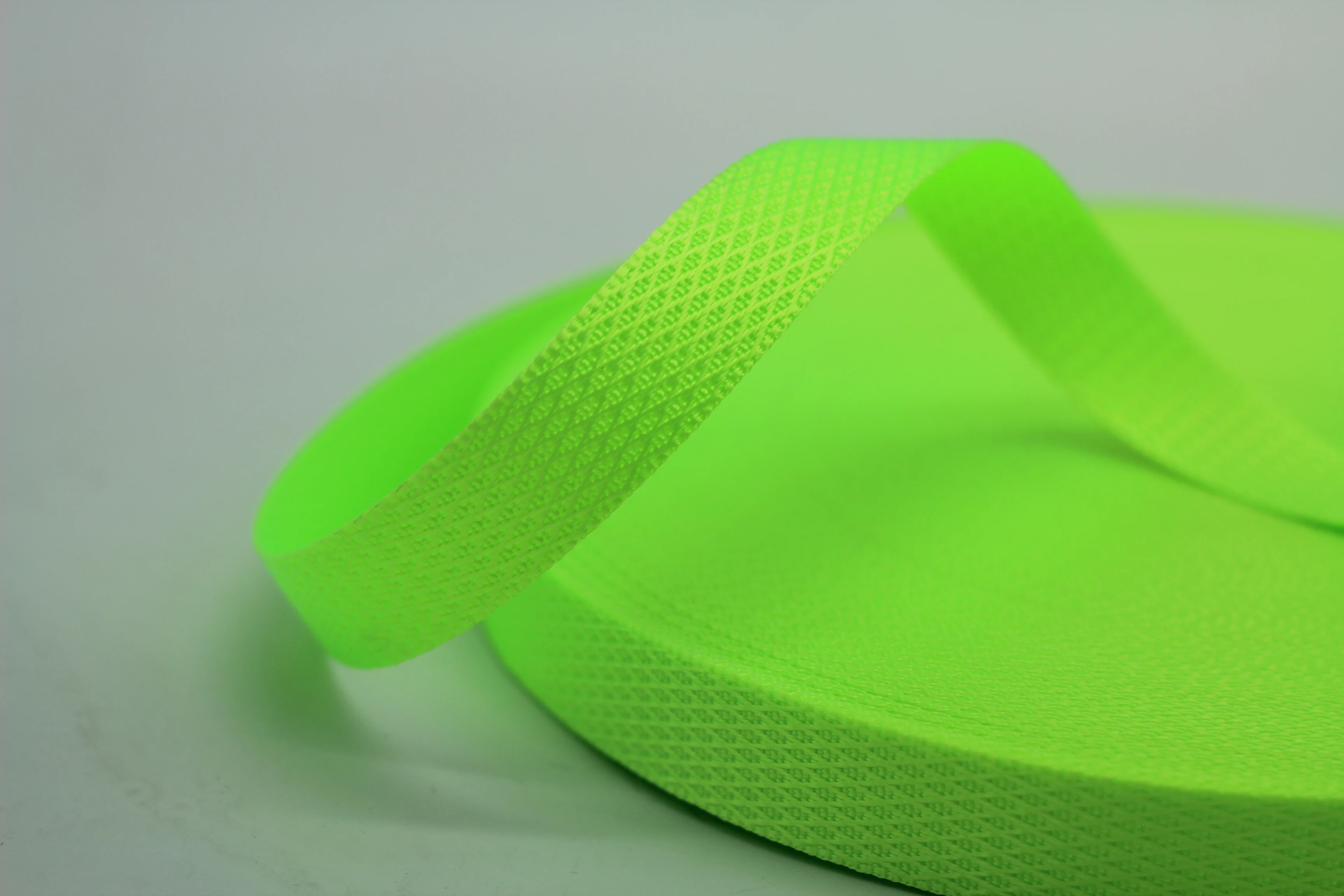 Wholesale stocks 20mm Jacquard Polyester Webbing imitation nylon Child seat belt Webbing For Bag Handles