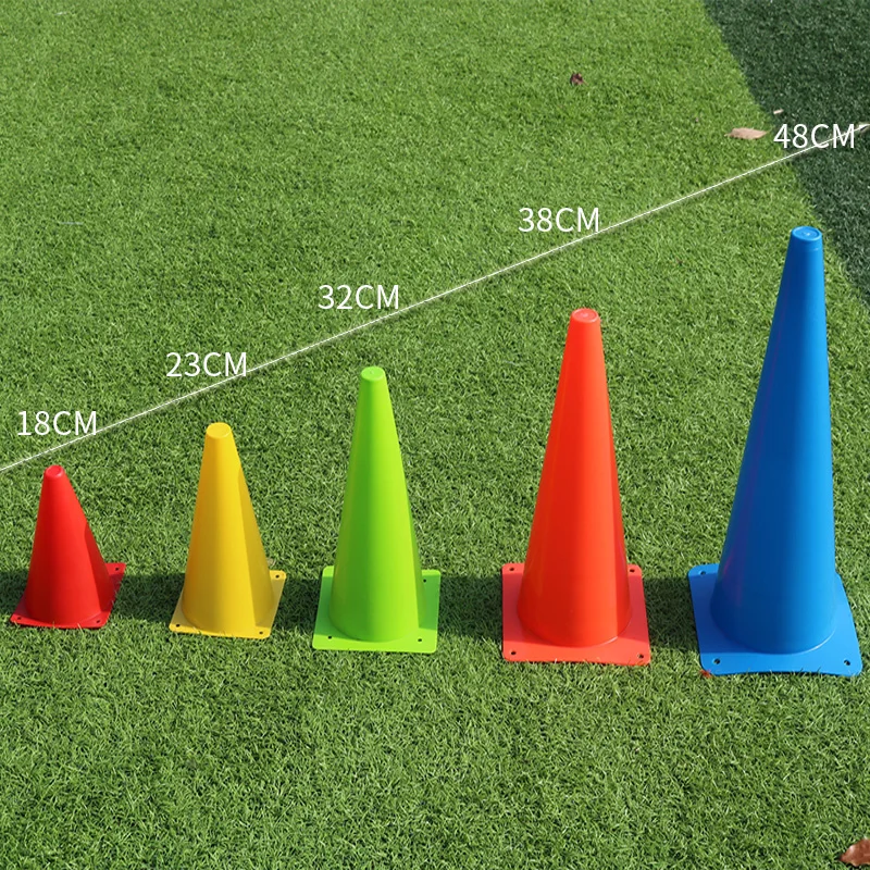 12 Inch Training Traffic Cone Space Marker For Kids Athletes Football soccer Sports Training Plastic Cones Set