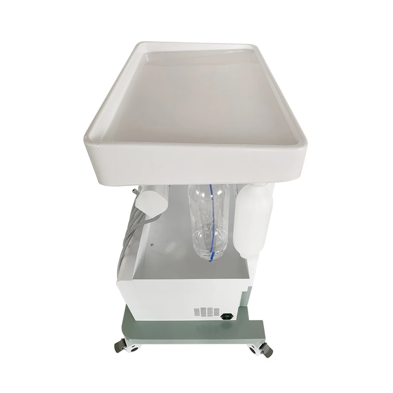 LK-A32A Portable Trolley Dental Cart Movable Medical Dental Unit Trolley Carts with Air Compressor Free
