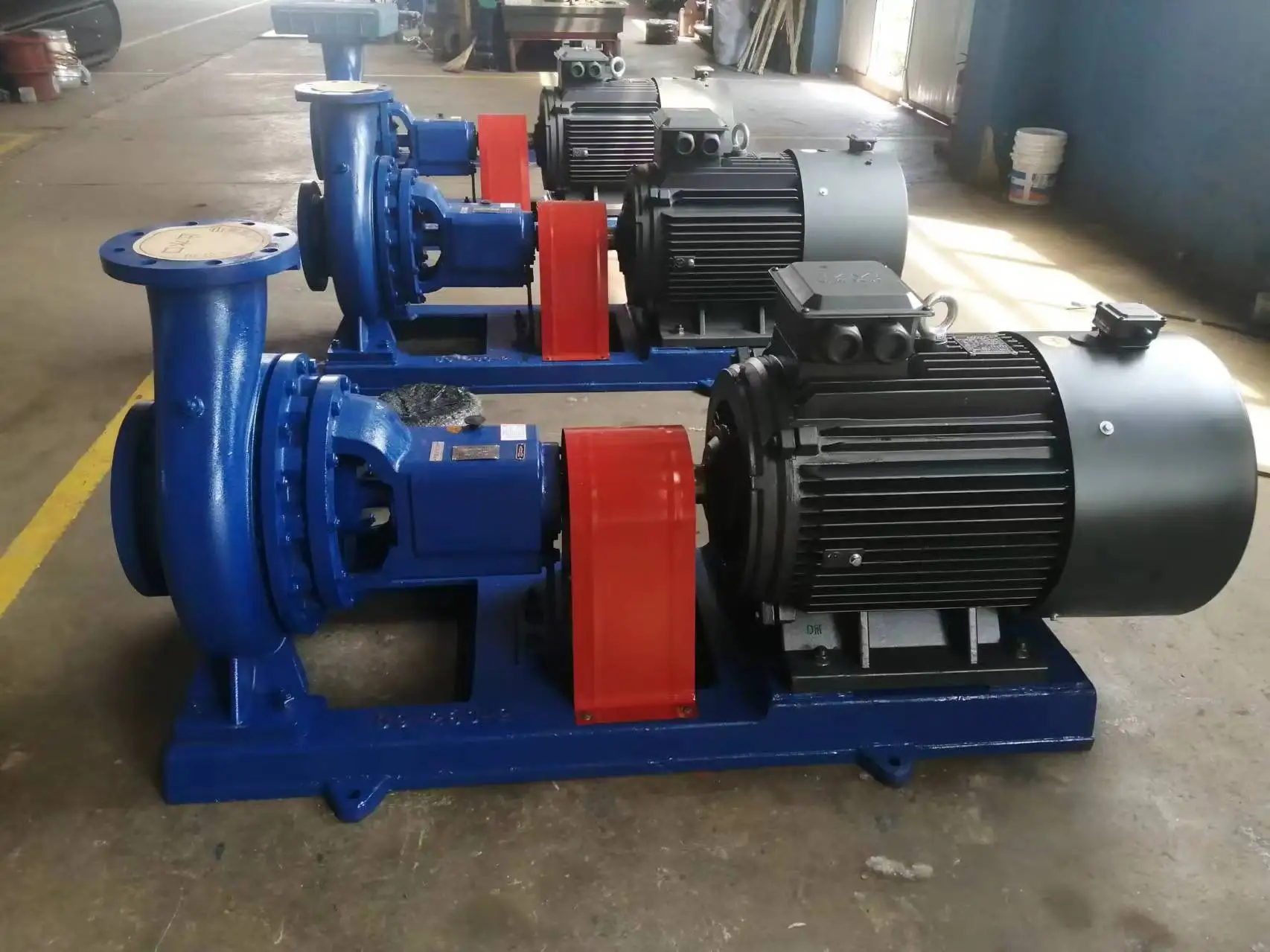 Cheap Price High Flow Rate Centrifugal Water Pump with Electric Motor or Diesel Engine