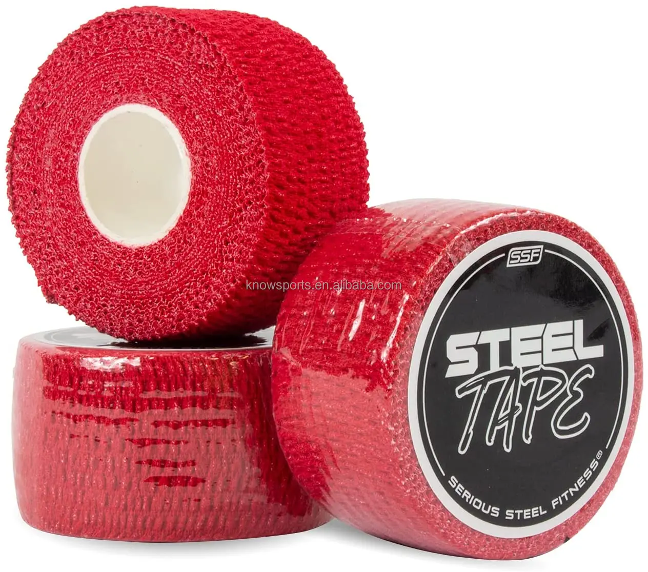 Crossfiting Tape Easy Hand Tear Elastic Adhesive Bandage EAB Weightlifting Tape Bowling Tape