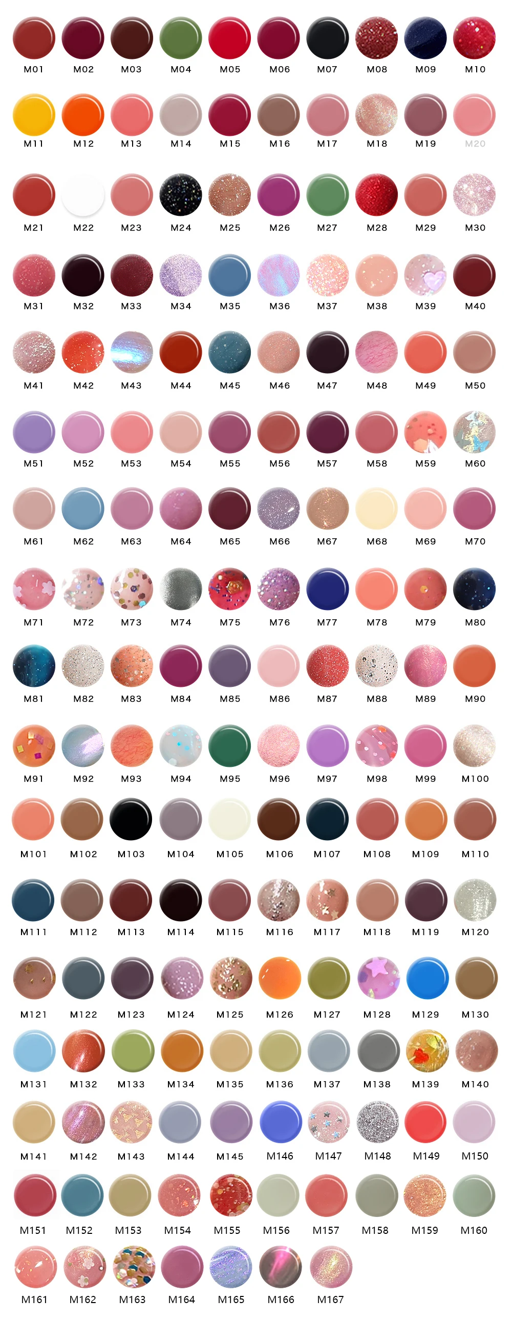 167 Colors 8ml Peel Off Air Dry Nail Polish Semi-permanent Glitter Normal Halal Nail Polish Lacquer Varnish