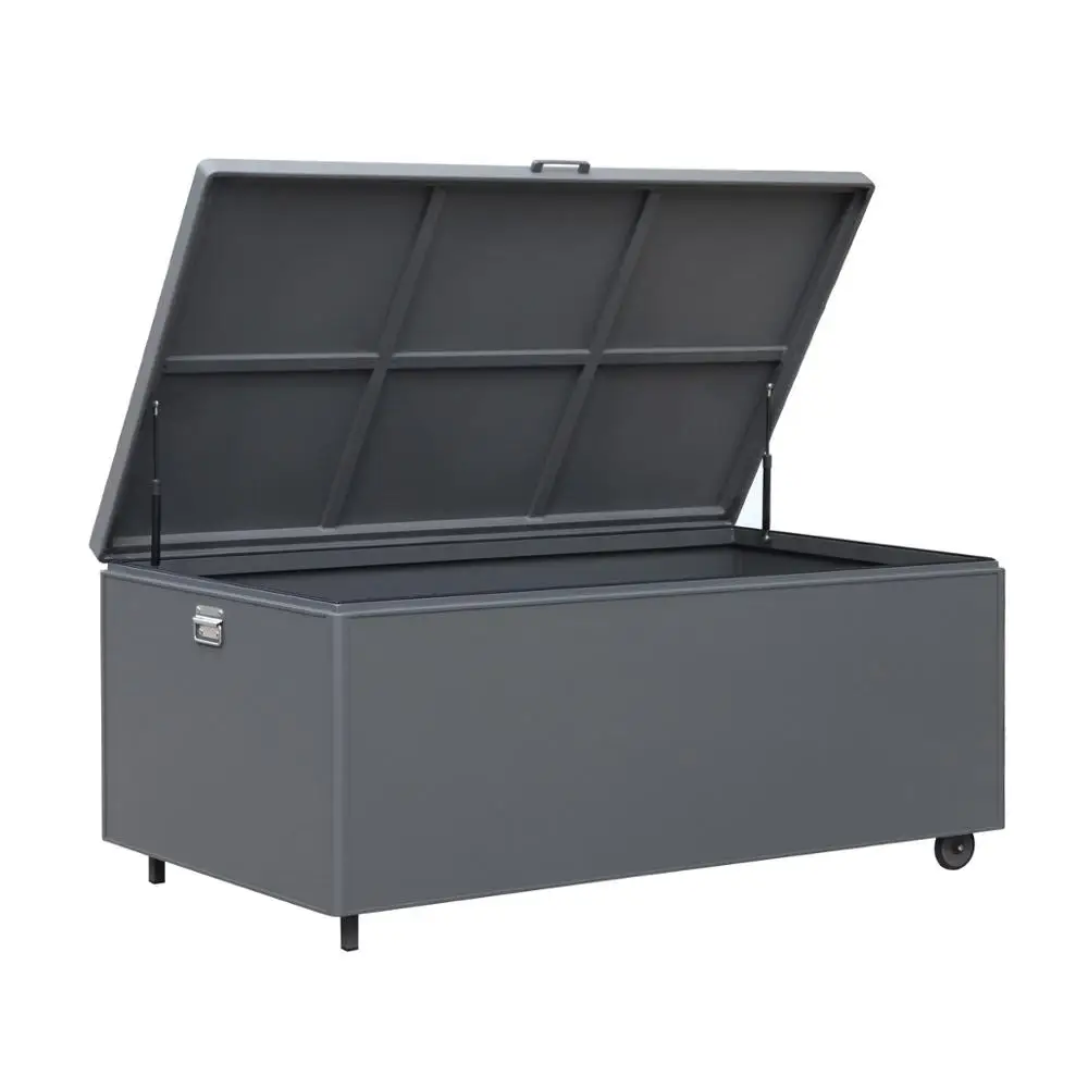 Storing Outdoor Furniture Aluminum Frame PVC Board Outdoor Cushion Box Waterproof Storage box